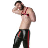 LEADER Harnais BRUT Noir-Rouge